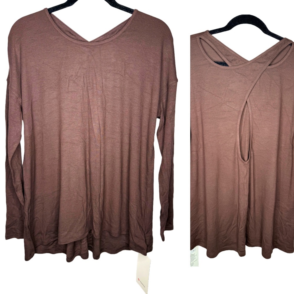 Lululemon Back Keyhole Long Sleeve Shirt NWT